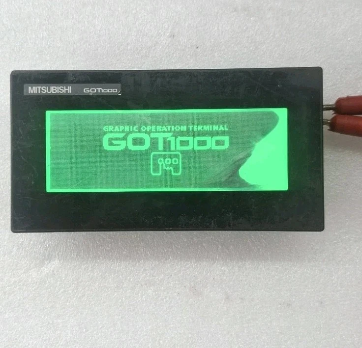 MITSUBISHI GT1030-LBD GRAPHIC OPERATION TERMINAL TOUCH SCREEN TESTED AS PHOTOS