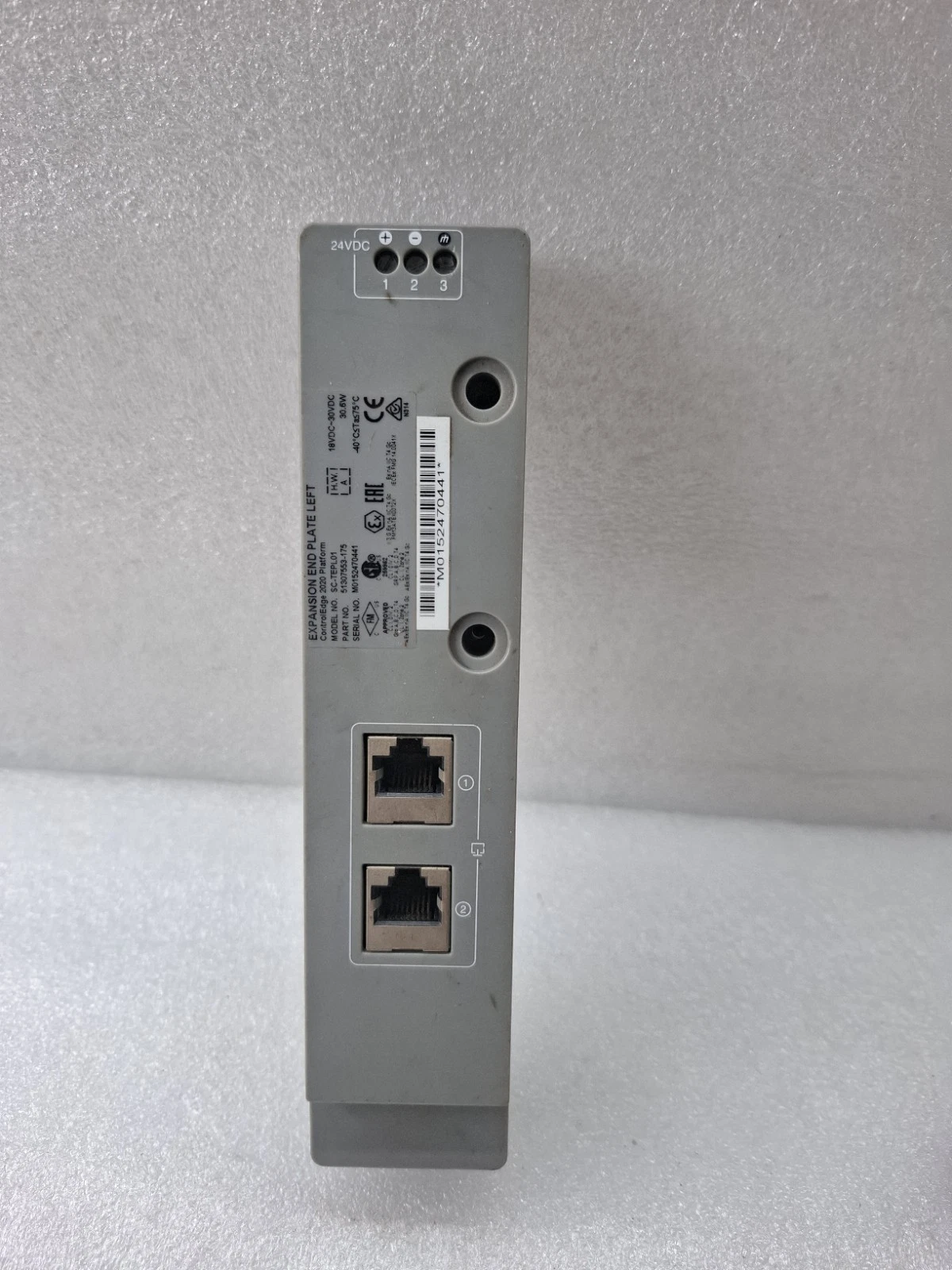 HONEYWELL SC-TEPL01 EXPANSION END PLATE LEFT CONTROLEDGE 2020 PLATFORM SCTEPL01