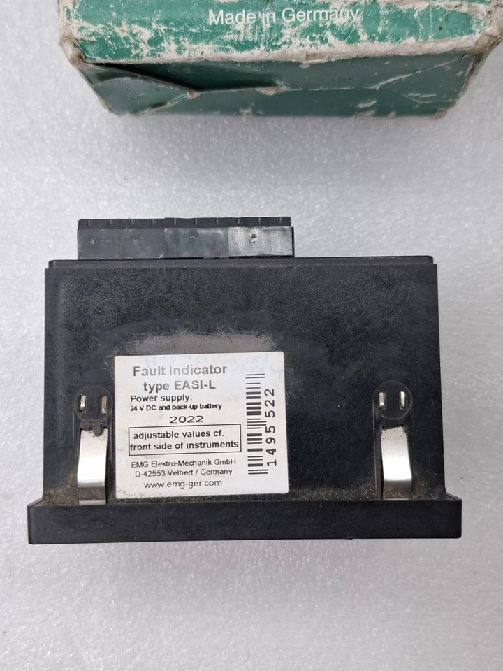 EMG EASI-L Fault Indicator 24V Dc Earth Fault Relay Alarm Module