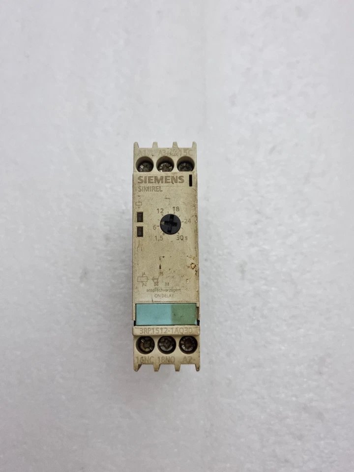 Siemens SIMIREL 3RP1512-1AQ30 On Delay Module (Used) Free Fast Ship