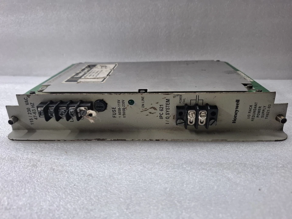 Honeywell TH 621-03 I/O Rack Power Supply Module 115/230VAC