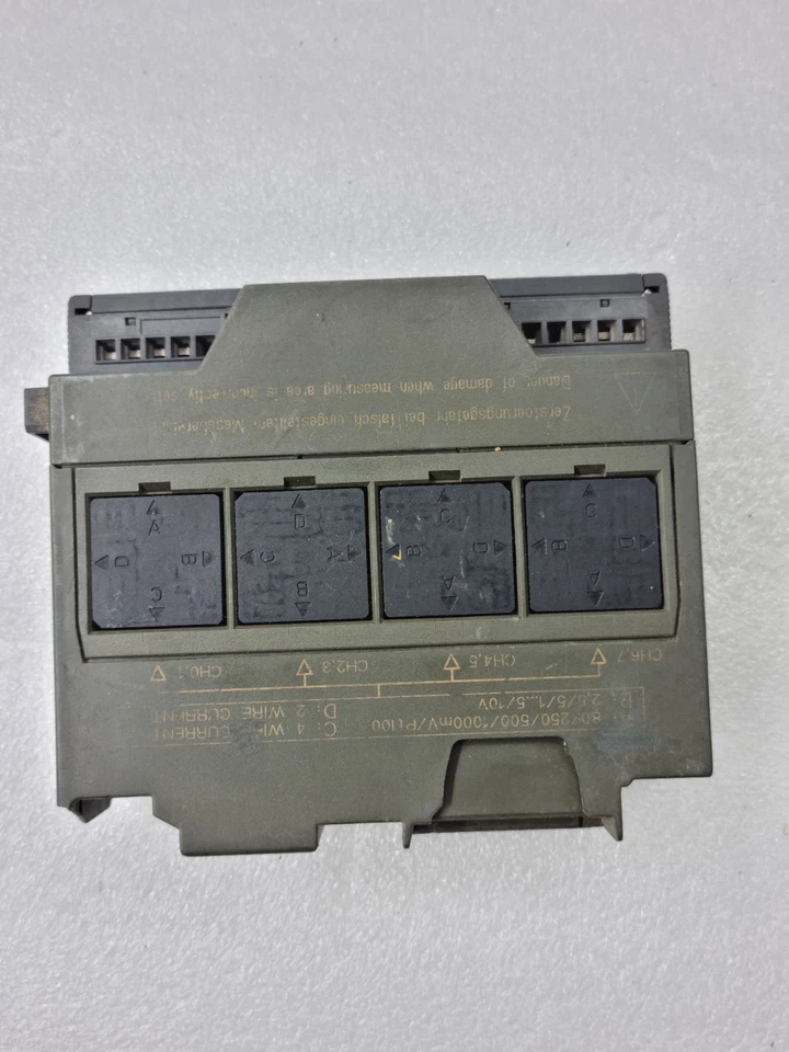 Siemens Simatic S7 6ES7 331-7KF01-0AB0 Analog Input Module E-Stand : 07