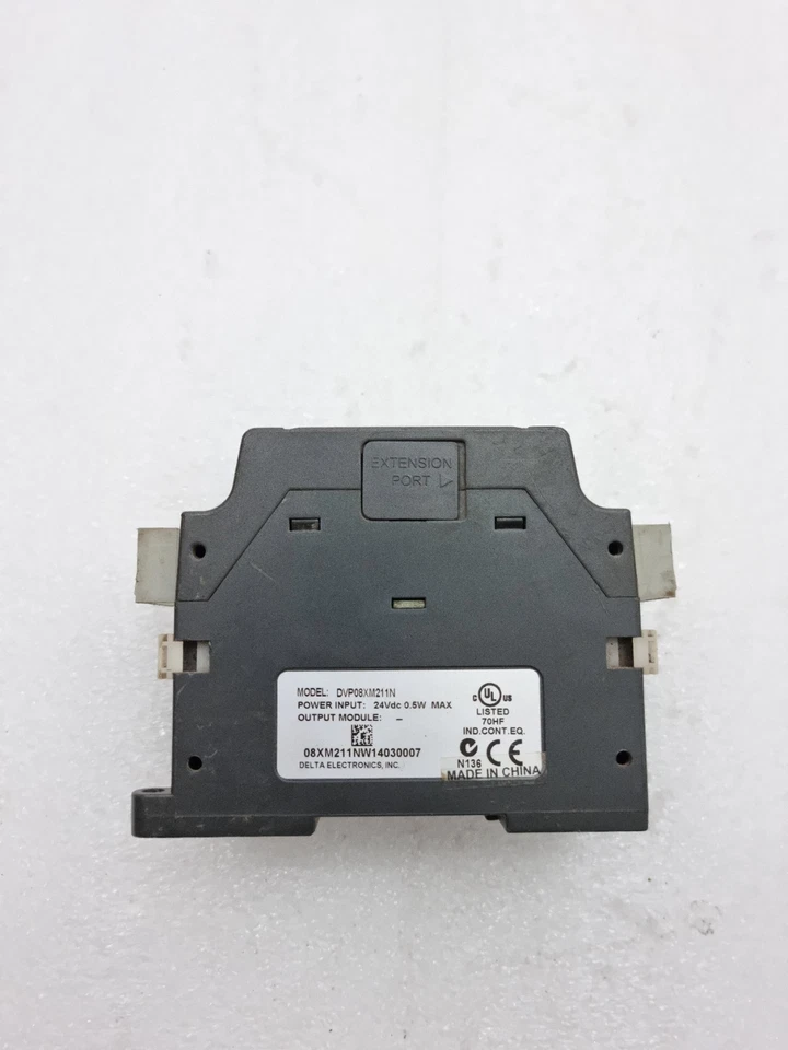 DELTA 08XM2 DVP08XM211N 24VDC PLC MODULE DVP08XM211N (Used Working)